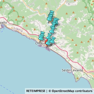 Mappa Via Previati, 16033 Lavagna GE, Italia (2.6725)