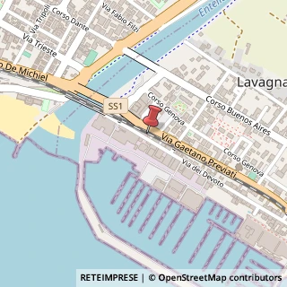 Mappa Via dei Devoto, 194, 16033 Lavagna, Genova (Liguria)