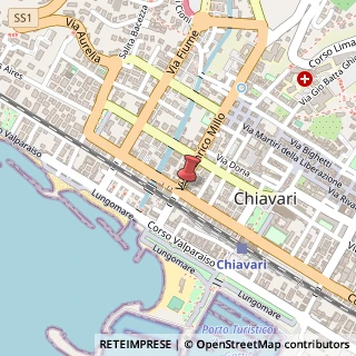 Mappa Corso Angelo Gianelli, 38, 16043 Chiavari, Genova (Liguria)