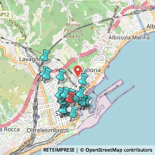 Mappa Via Visca Angelo, 17100 Savona SV, Italia (0.912)