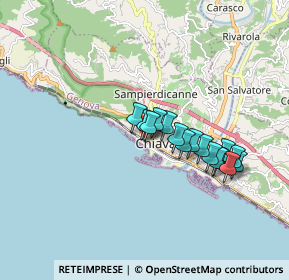 Mappa 16030 Chiavari GE, Italia (1.38125)