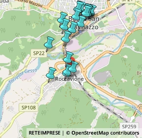 Mappa Via Molino, 12018 Roccavione CN, Italia (1.004)