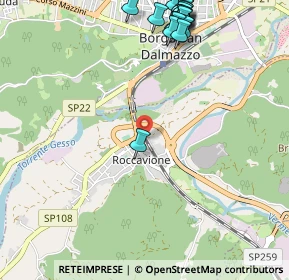 Mappa Via Molino, 12018 Roccavione CN, Italia (1.44)