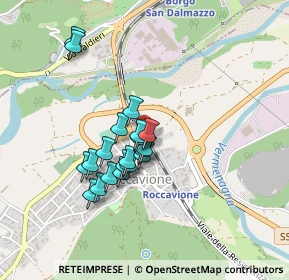 Mappa Via Molino, 12018 Roccavione CN, Italia (0.349)