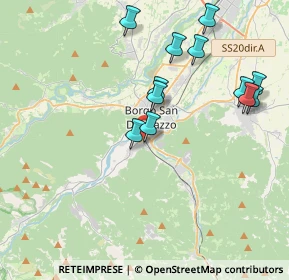 Mappa Via Molino, 12018 Roccavione CN, Italia (4.05583)