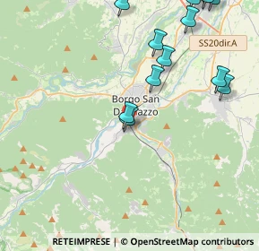 Mappa Via Molino, 12018 Roccavione CN, Italia (6.54)