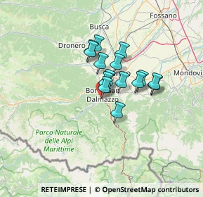 Mappa Via Molino, 12018 Roccavione CN, Italia (9.04)