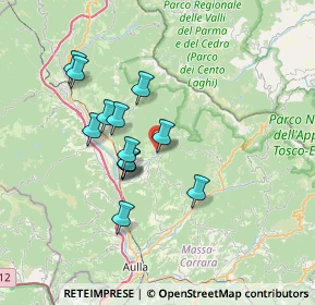 Mappa Via Lungo Bagnone, 54021 Bagnone MS, Italia (6.02231)