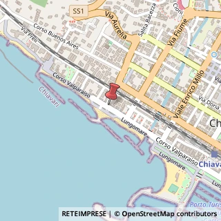 Mappa Corso Valparaiso, 78, 16043 Chiavari, Genova (Liguria)