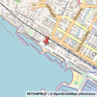 Mappa Corso Valparaiso, 21, 16043 Chiavari, Genova (Liguria)