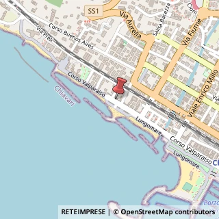Mappa Corso Valparaiso, 108, 16043 Chiavari, Genova (Liguria)