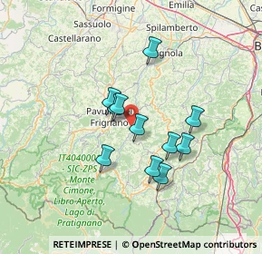 Mappa Via Ca' di Marzo, 41026 Pavullo nel Frignano MO, Italia (10.93636)