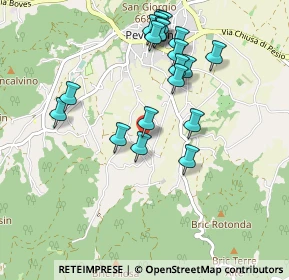 Mappa Via G.Vocaturo, 12016 Peveragno CN, Italia (0.975)