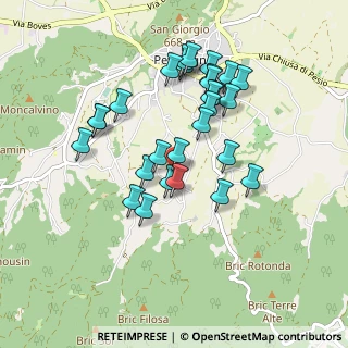 Mappa Via G.Vocaturo, 12016 Peveragno CN, Italia (0.85)