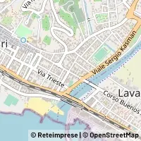 Hartă Chiavari