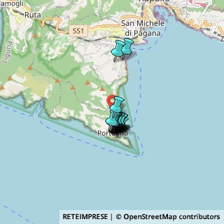 Mappa Via Paraggi a mare, 16038 Santa Margherita Ligure GE, Italia (0.947)