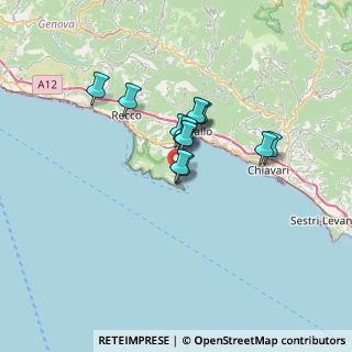 Mappa Via Paraggi a mare, 16038 Santa Margherita Ligure GE, Italia (4.64923)
