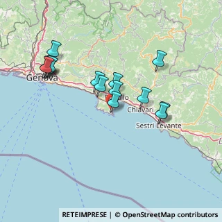 Mappa Via Paraggi a mare, 16038 Santa Margherita Ligure GE, Italia (14.78933)