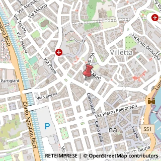 Mappa Piazza marconi guglielmo 1, 17100 Savona, Savona (Liguria)
