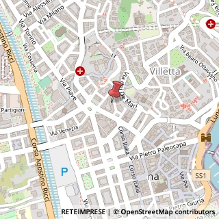 Mappa Corso Italia, 10/9, 17100 Savona, Savona (Liguria)