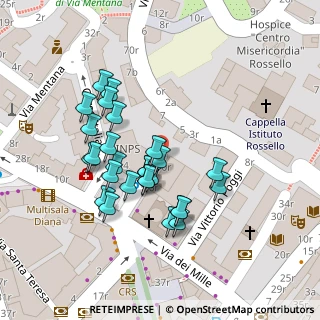 Mappa Via Santa Caterina da Siena, 17100 Savona SV, Italia (0.05148)