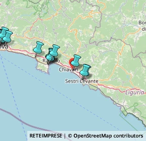 Mappa Via Castagnola, 16033 Lavagna GE, Italia (21.63222)