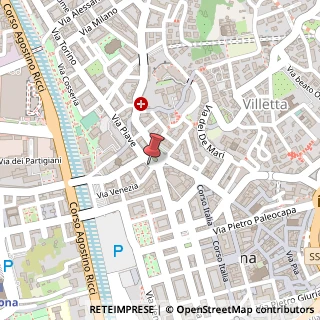 Mappa Piazza Aurelio Saffi, 37R, 17100 Savona, Savona (Liguria)