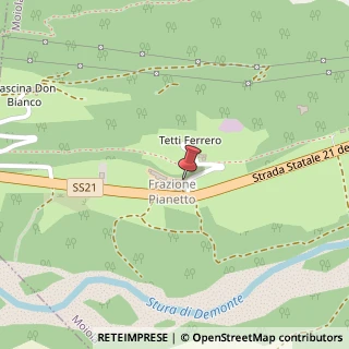 Mappa Via XX Settembre, 16, 12010 Moiola, Cuneo (Piemonte)