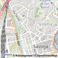 Map Savona