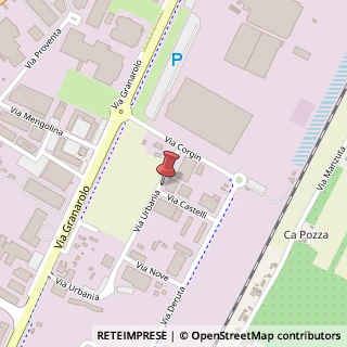 Mappa Via Urbania, 30, 48018 Faenza, Ravenna (Emilia Romagna)