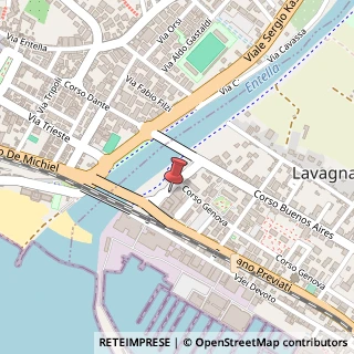 Mappa Via Eraldo Fico, 20, 16033 Lavagna, Genova (Liguria)