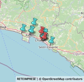 Mappa Via Eraldo Fico, 16033 Lavagna GE, Italia (5.56583)