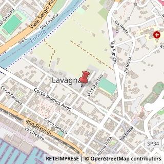 Mappa Via Natale Paggi, 41, 16033 Lavagna, Genova (Liguria)