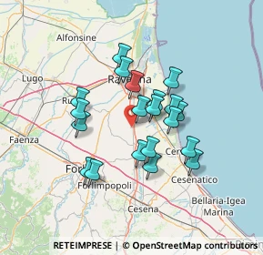 Mappa 48125 Ravenna RA, Italia (11.2785)