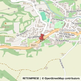 Mappa Via I Maggio, 11, 12014 Demonte, Cuneo (Piemonte)