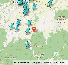 Mappa Via Fornaci, 12016 Peveragno CN, Italia (1.376)