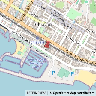 Mappa Corso Cristoforo Colombo, 15, 16043 Chiavari, Genova (Liguria)
