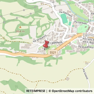 Mappa Via Perdioni, 2, 12014 Demonte, Cuneo (Piemonte)