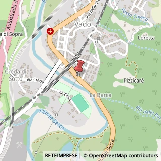 Mappa Via dei Pioppi, 7, 40036 Monzuno, Bologna (Emilia Romagna)
