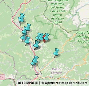 Mappa Via Vittorio Veneto, 54021 Bagnone MS, Italia (6.47071)