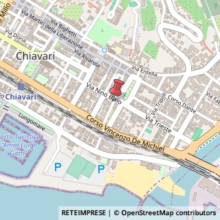 Mappa Via Nino Bixio, 34, 16043 Chiavari, Genova (Liguria)