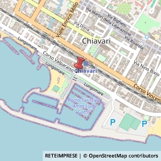 Mappa Corso Valparaiso, 1, 16043 Chiavari, Genova (Liguria)