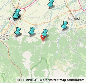 Mappa 12013 Chiusa di Pesio CN, Italia (10.057)