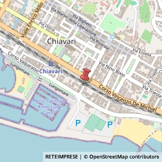 Mappa Corso Giuseppe Garibaldi, 64, 16043 Chiavari, Genova (Liguria)