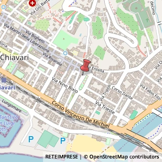 Mappa Piazza Roma,  52, 16043 Chiavari, Genova (Liguria)