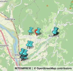 Mappa Via Gragnana, 54028 Villafranca in Lunigiana MS, Italia (2.263)