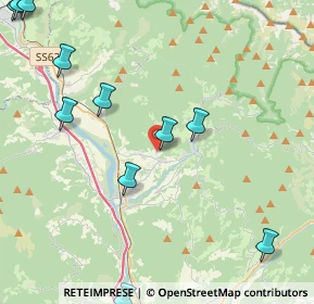 Mappa Via Gragnana, 54028 Villafranca in Lunigiana MS, Italia (5.87273)