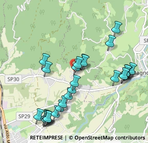 Mappa Via Gragnana, 54028 Villafranca in Lunigiana MS, Italia (1.13929)