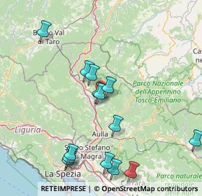 Mappa Via Gragnana, 54028 Villafranca in Lunigiana MS, Italia (17.39)