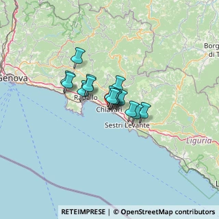 Mappa Via Eugenio Sambuceti, 16043 Chiavari GE, Italia (7.334)
